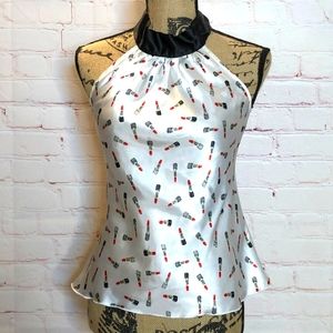 Printed 💄 Halter Top
